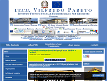 Tablet Screenshot of itcgpareto.com